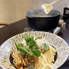 茶々庵のコース写真