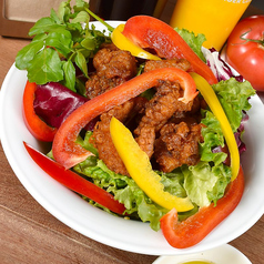 FRIE DOCTOPUS SALAD -タコの唐揚げサラダ-
