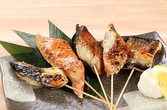 焼き魚串五本盛り