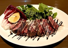 黒毛和牛A5ランクモモ肉のタリアータ