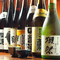 日本酒が豊富♪