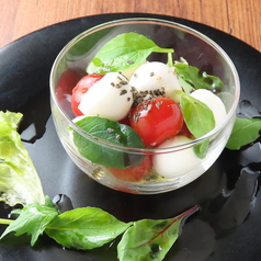 ミニトマトのカプレーゼ