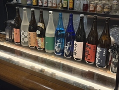 豊富に取り揃えた銘酒の数々