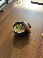 ルイビ豚 黄金だし茶碗蒸し~蓮根のすりながし~