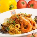 料理メニュー写真 地中海風、魚介のトマトソース