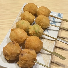 【人気急上昇】さつま揚げ風串揚げ盛合せ