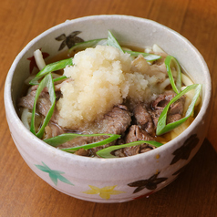 みぞれ肉うどん