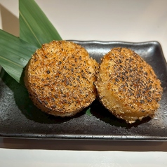 バター醤油の焼きおにぎり