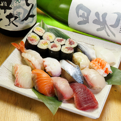 【◇1貫110円〜◇】職人が魂を込めて握る！赤酢が香る本格江戸前寿司の写真
