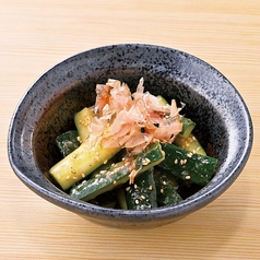やみつき！叩き胡瓜の梅塩和え