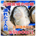 料理メニュー写真&nbsp;夏季限定　宮城の夏牡蠣