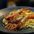 料理メニュー写真&nbsp;赤エビのトマトソース リングイネ