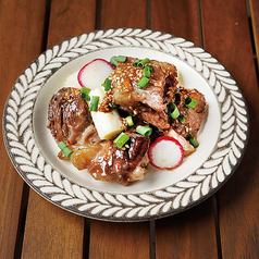 【阿波黒牛】特選トロスジ鉄板タレ焼き