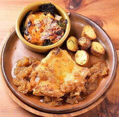 【選べるソース】奥三河鶏のステーキ