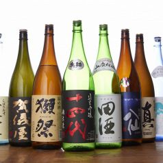 毎日◆15種類◆ほどの日本酒をご用意