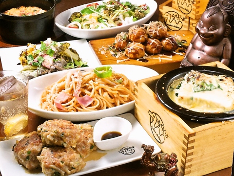 関西風創作料理とお気楽ワインのお店！B級グルメとして某フェスにも出店♪