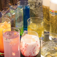 【飲み放題あり】映えるカクテル＆豊富なドリンクが充実