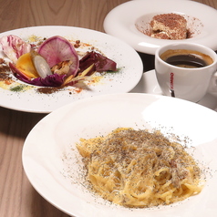 パスタコースや限定のプレートランチ♪