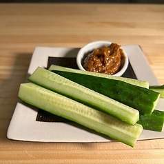 キュウリ＆燦々味噌