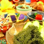 本場沖縄から直送した食材をふんだんに使用。沖縄ならではの味覚を郡山駅前にてご堪能いただけます♪