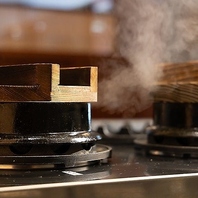 注文を受けてから炊き上げる最高の銀シャリ