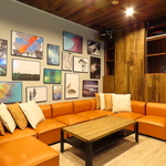 ゴルフの部屋では最大8名までご利用可！