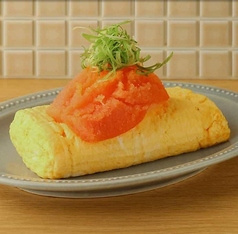 だし巻き玉子　明太子