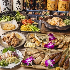 焼き鳥 備長炭と宮崎地鶏専門 TORA鶏YA 梅田店のコース写真