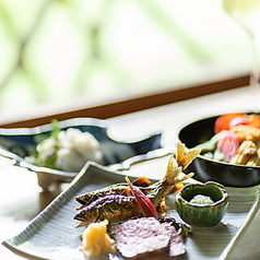 京の料亭　千寿閣のコース写真