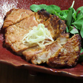 料理メニュー写真&nbsp;国産豚ロースの香ばし醤油焼き（トンテキ）