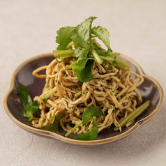 干し豆腐の大葉ジェノベーゼ