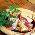 料理メニュー写真&nbsp;地鶏もも肉(タレ、塩)