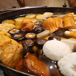 お酒と相性抜群！じっくり煮込んで味の染み込んだ自慢のおでん。