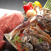 こだわりの黒毛和牛だけでなく、海鮮も絶品★