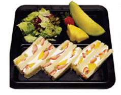 【Bセット】フルーツサンド