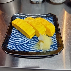 鰹と昆布の香り高き　出汁巻き玉子