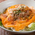 料理メニュー写真&nbsp;温か卵のシーザーサラダ