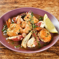 海老とタコのグリル