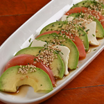 アボカドのカプレーゼ