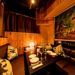 個室は2名様からOK！お気軽にお問い合わせください