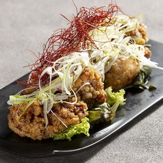 ネギたっぷり油淋鶏