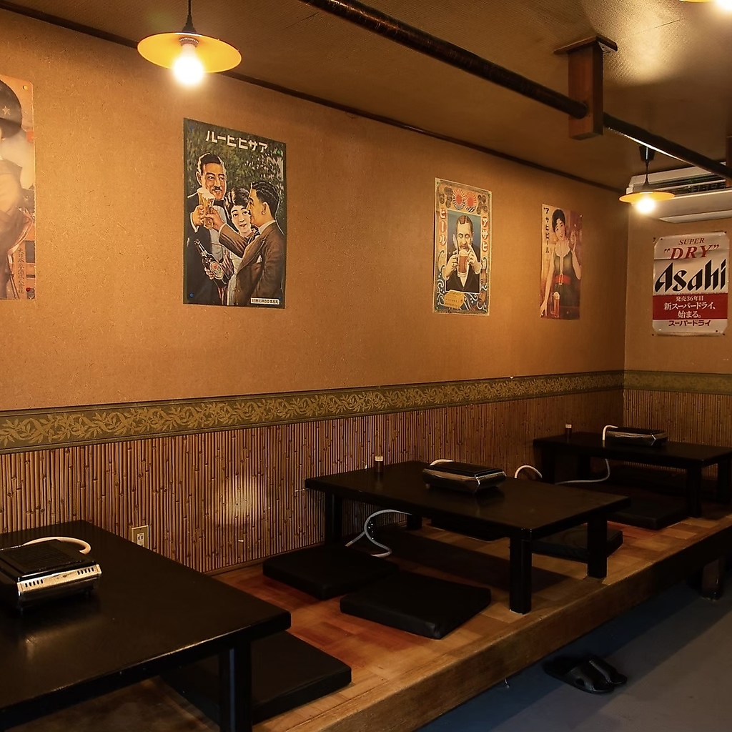 ゆったりくつろげるお座敷をご用意しています。落ち着きのある空間で素敵な時間をお過ごしください♪