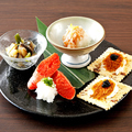 料理メニュー写真&nbsp;酒肴四種盛り合わせ