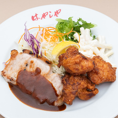 ポークソテー&唐揚げ