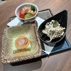 あて3種盛