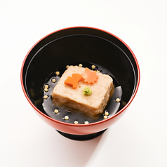 揚げ出し胡麻豆富