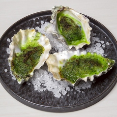 牡蠣の香草パン粉焼き