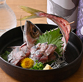 料理メニュー写真&nbsp;銚子直送！真鯵の姿造り