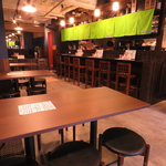 スタイリッシュな店内で素敵な時間を！