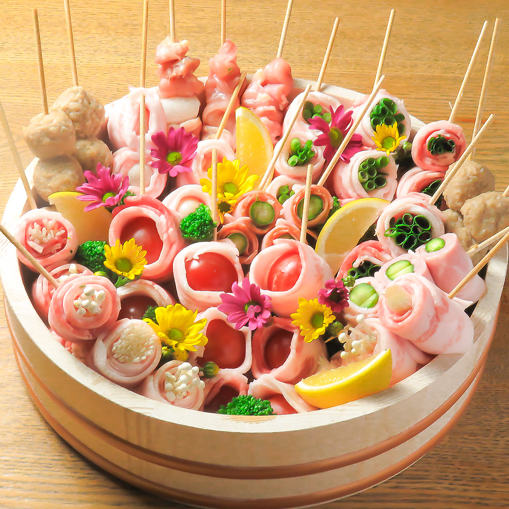 名物野菜巻き串